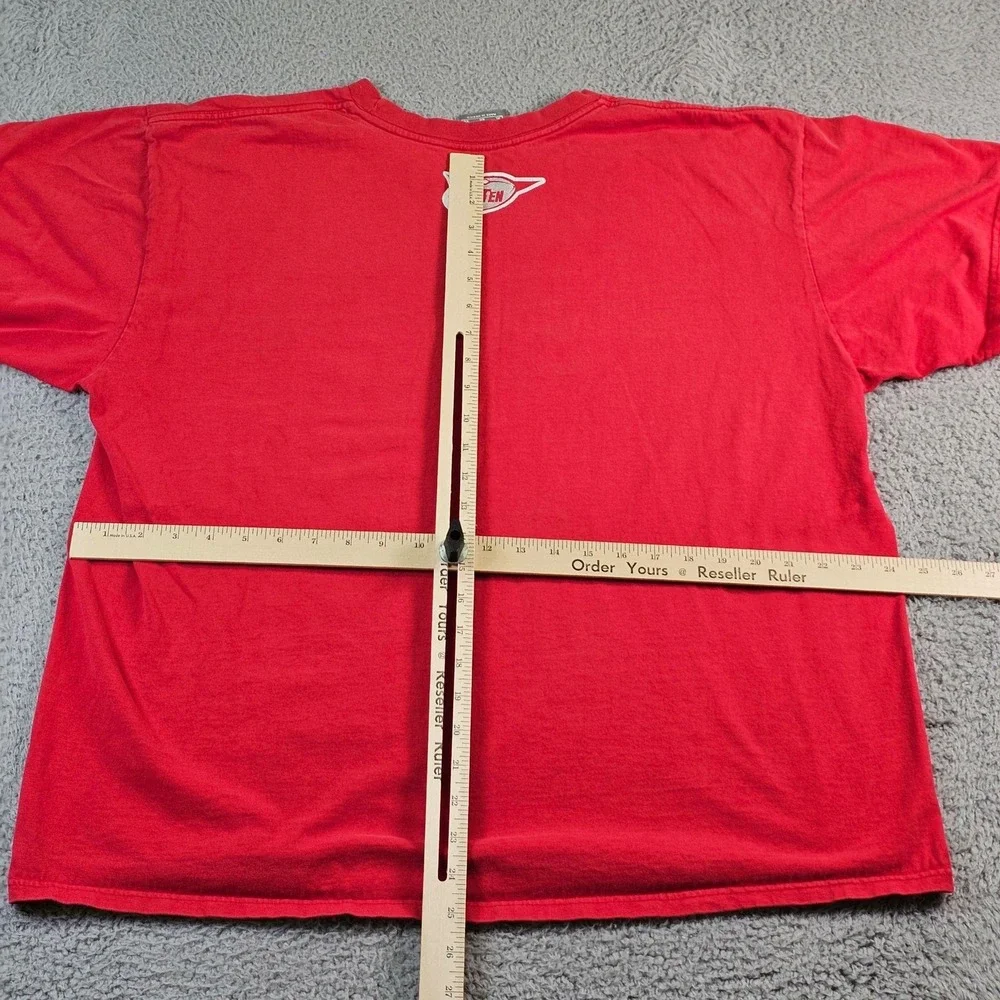 VTG Ohio State Buckeyes Shirt Mens XL Red NCAA Football Nike Big Ten Tee Y2K